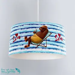 لوستر اتاق کودک طرح تدی شکمو کد A2772