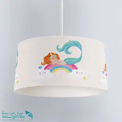 لوستر اتاق کودک طرح پری دریایی کوچولو کد A2829