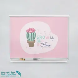 پرده شید اتاق کودک طرح کاکتوس کد A2944