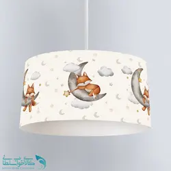 لوستر اتاق کودک طرح روباه تنبل کد A2928