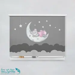 پرده شید اتاق کودک طرح تدی خابالو کد A2958