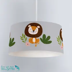 لوستر اتاق کودک طرح lion کد A3032