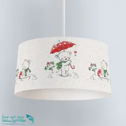لوستر اتاق کودک طرح پاندای مهربون کد A3747