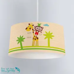 لوستر اتاق کودک طرح میمون کد A3784