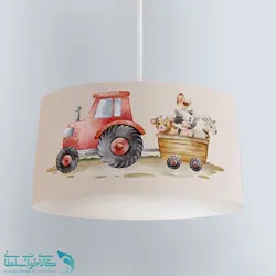 لوستر اتاق کودک طرح تراکتور کد A3780