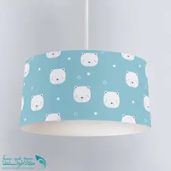 لوستر اتاق کودک طرح خرس قطبی مهربون کد A3790