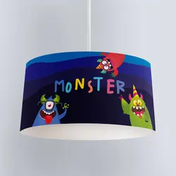 لوستر اتاق کودک طرح هیولا کد A3042