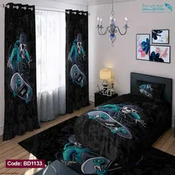 روتختی طرح اسکلت  یکنفره کد BD1133