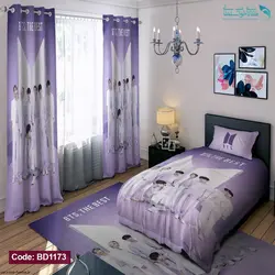 روتختی طرح اکیپ BTS یکنفره کد BD1173