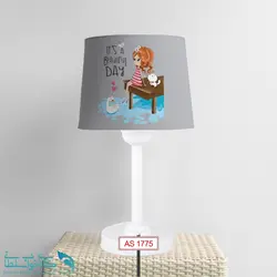 آباژور اتاق کودک طرح دختر عاشق کد A1775