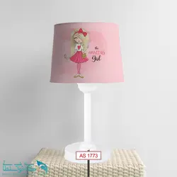 آباژور اتاق کودک طرح دامن صورتی کد A1773