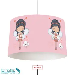 لوستر اتاق کودک طرح دختر پروانه ای کد A1774