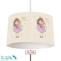 لوستر اتاق کودک طرح دختر و یونیکورن کد A1766