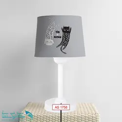 آباژور اتاق کودک طرح گربه کد A1758