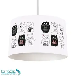 لوستر اتاق کودک طرح پیشی مهربون کد A1747