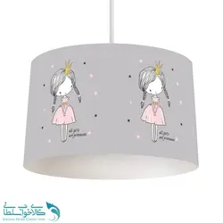 لوستر اتاق کودک طرح پرنسس غمگین کد A1749