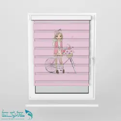 پرده زبرا اتاق کودک طرح سلینا کد A1740