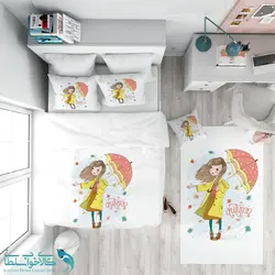 روتختی طرح چتر سایز یکنفره کد A1745