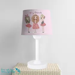 آباژور اتاق کودک طرح دختر کیوت کد A1735