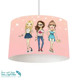 لوستر اتاق کودک طرح دختران جذاب کد A1708