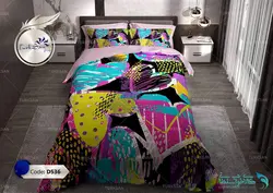 روتختی قلب رنگی رنگی دو نفره برند ترکسان کد D536