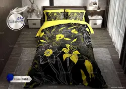 روتختی طرح گل نرگس دو نفره برند ترکسان کد D502