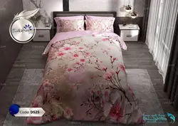 روتختی طرح شکوفه گیلاس دو نفره برند ترکسان کد D525