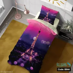 روتختی یک نفره سه بعدی طرح ایفل کد B844 چهار تکه