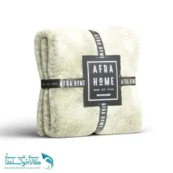پتو افرا مدل چهارفصل رنگ کرم روشن سایز 240 × 200 سانتی متر