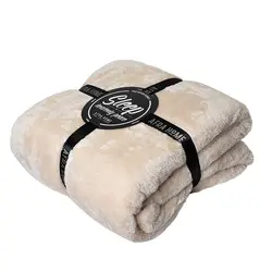 پتو افرا مدل چهارفصل رنگ کرم روشن سایز 240 × 200 سانتی متر