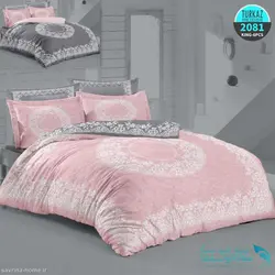 سرویس روتختی طرح تیسا برند Turkaz کد 2081 دو نفره