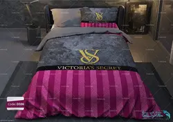 روتختی ترکسان مدل ویکتوریا سکرت برند کد D306 یک نفره 4 تکه