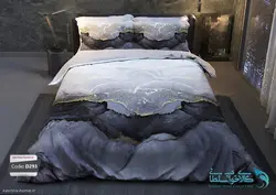 روتختی دو نفره طرح سنگ برند ترکسان کد D293