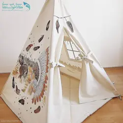 چادر سرخپوستی طرح سرخ پوست آمریکایی