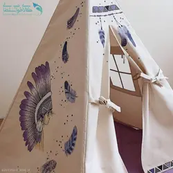 چادر سرخپوستی طرح سرخپوست