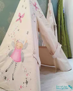 چادر سرخپوستی طرح فرشته آسمانی