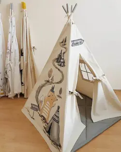 چادر سرخپوستی طرح روباه