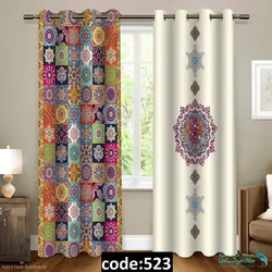 پرده پانچی سری اسلیمی مدل Sh-523