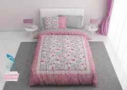 روتختی مدل گل رز برند ترکسان کد D159 یک نفره 4 تکه