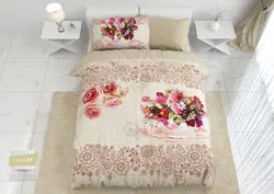 روتختی مدل گلدان رز برند ترکسان کد D7 یک نفره 4 تکه