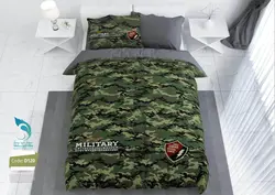 روتختی مدل ارتشی کد D120 یک نفره 4 تکه