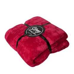 پتو افرا مدل چهارفصل رنگ دونه اناری سایز 220 × 180 سانتی متر