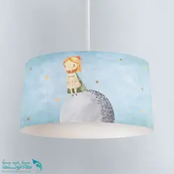 لوستر اتاق کودک طرح دخترک و ماه کد A3061