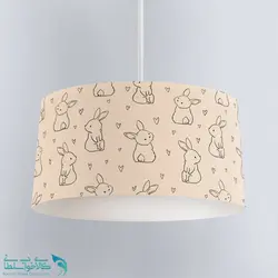 لوستر اتاق کودک طرح خرگوش کد A3052