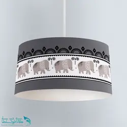 لوستر اتاق کودک طرح فیل کد A3046
