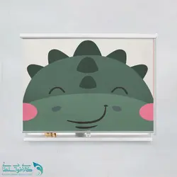 پرده شید اتاق کودک طرح دایناسور کد A3044