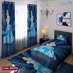 روتختی طرح سیندرلا یکنفره کد BD1276