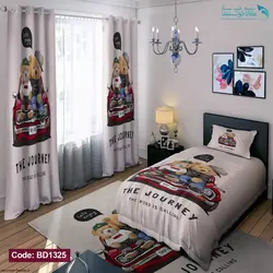 روتختی طرح دوتا تدی یکنفره کد BD1325