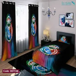 روتختی طرح رئال مادرید یکنفره کد BD1146