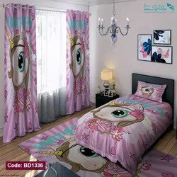 روتختی طرح تکشاخ یکنفره کد BD1336